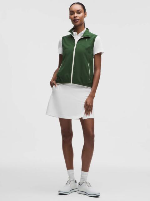lululemon Stretch Twill Front Pleat Golf Skirt *Embroidered Logo