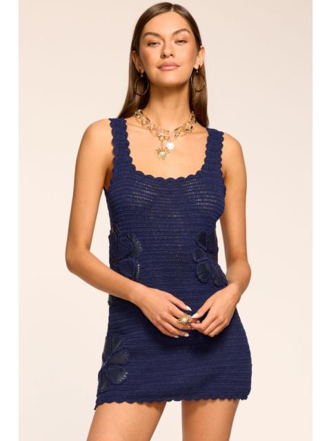 RAMY BROOK Cara Crochet Knit Mini Dress