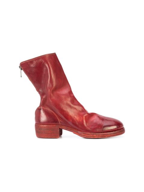Guidi zip up boots