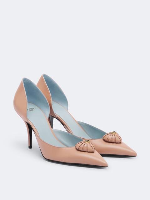 Valentino Cœur Royal leather pumps