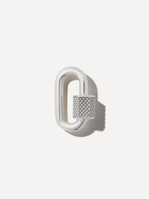 MARLA AARON Sterling Silver Knurled Chubby Medium Lock