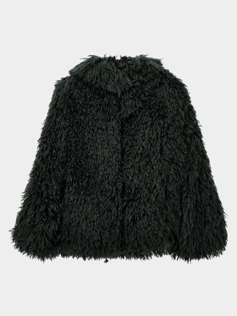 EMPORIO ARMANI Faux-Fur Blouson Jacket