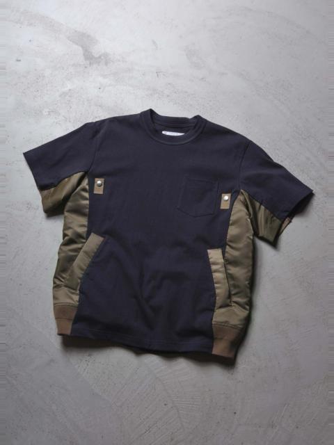 sacai Cotton Jersey T-Shirt