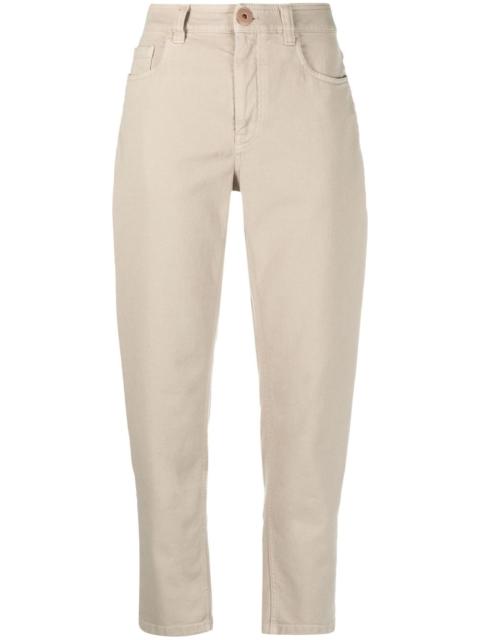 Brunello Cucinelli tapered-leg trousers