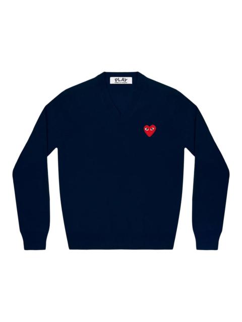 Comme des Garçons PLAY Red Emblem Sweater Unisex