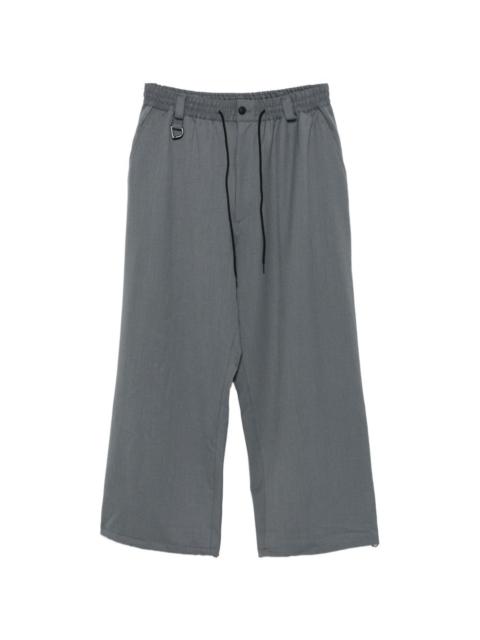Y-3 x Yohji Yamamoto drawstring-waist trousers