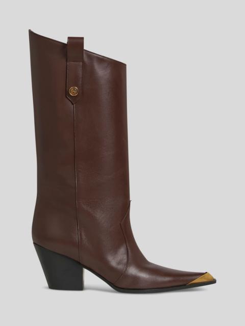 Etro LEATHER BOOTS