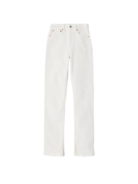 RE/DONE high-waisted skinny jeans