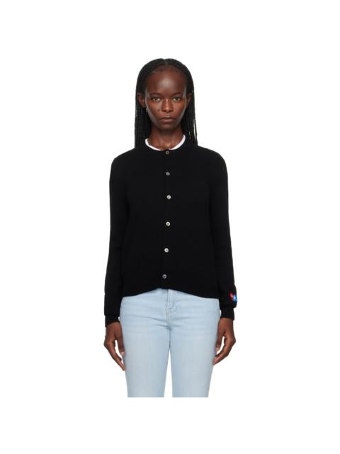 Comme des Garçons PLAY Black Invader Edition Cardigan