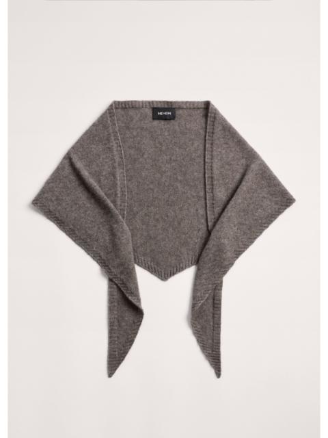 ME+EM Triangle Knit Scarf