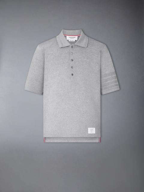 Thom Browne JERSEY OTTOMAN 4-BAR POLO