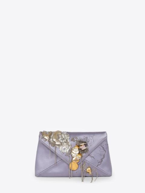 Dries Van Noten EMBELLISHED ENVELOPE BAG