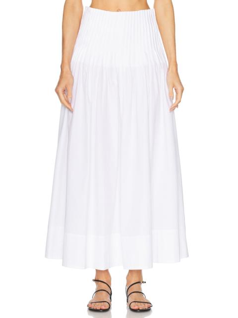 House of Dagmar Poplin Maxi Skirt