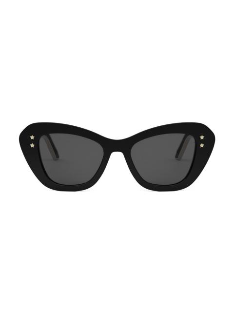 Dior Women's DiorPacific B3U Butterfly Sunglasses - Dark Grey Black
