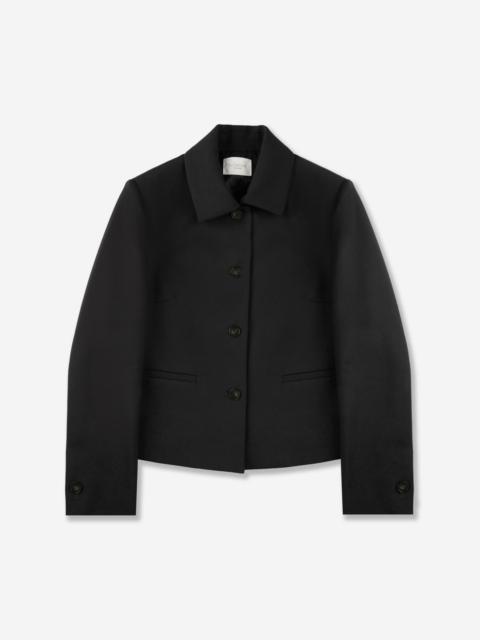 SLOWEAR Regular fit jacket in two way stretch wool