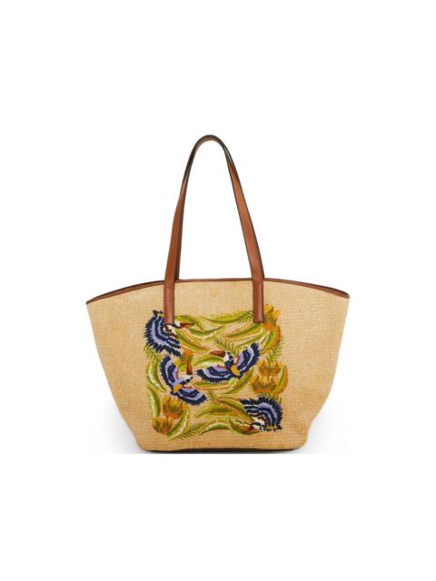 FARM RIO large raffia tote bag