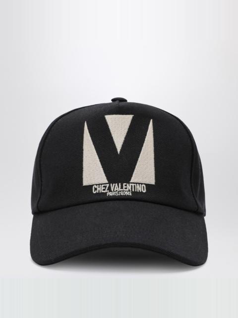 Valentino Chez Valentino black baseball cap