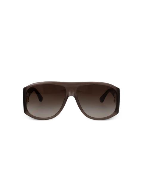 Chloé oversize-frame sunglasses