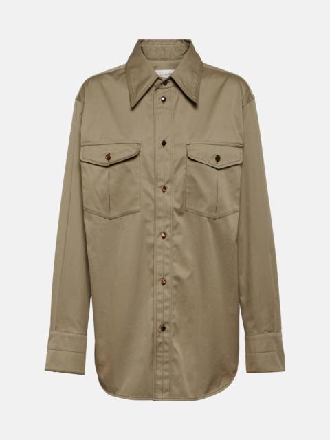 Lemaire Western cotton twill shirt