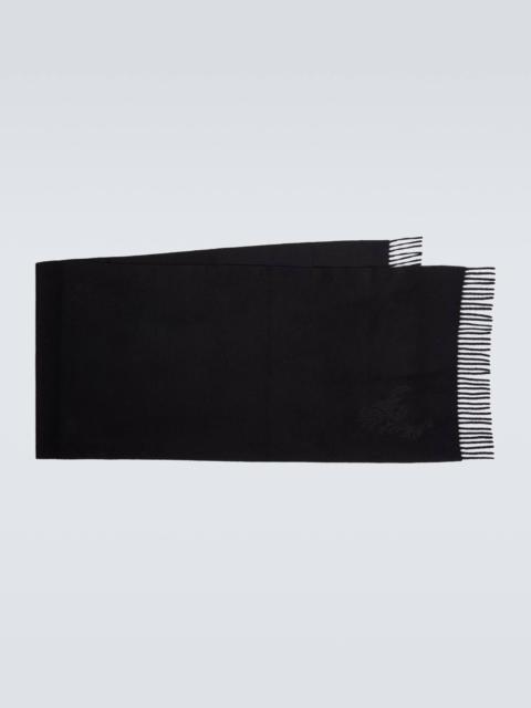 Loro Piana Fringed cashmere scarf