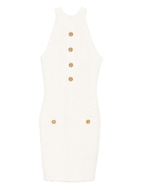 Balmain Button-detail Mini Dress