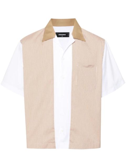 DSQUARED2 plaid poplin shirt