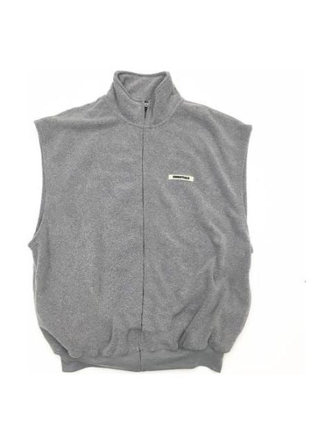 ESSENTIALS Fear of God Essentials Polar Fleece Vest 'Grey' 201161M185015