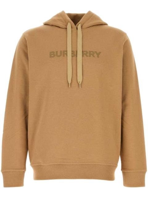 rubberised-logo hoodie
