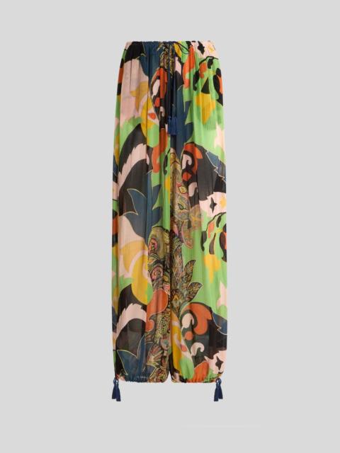 Etro WIDE-LEG TROUSERS WITH FLORAL PAISLEY MOTIF