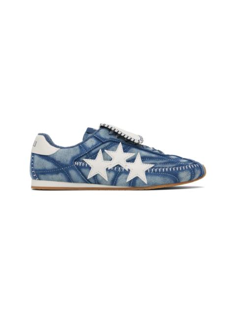 AMIRI Blue Pacific Flat Sneakers