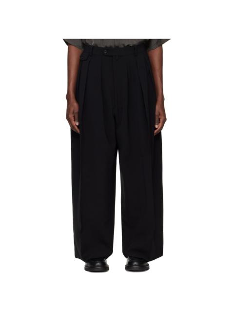 RAINMAKER KYOTO Black Double Cloth Hakama Trousers