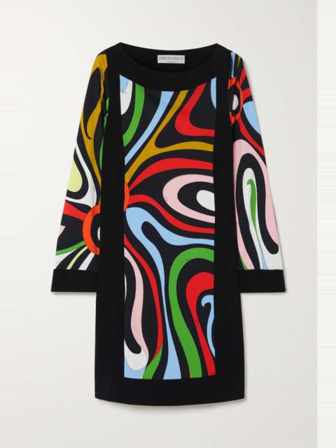 PUCCI Printed stretch-jersey mini dress