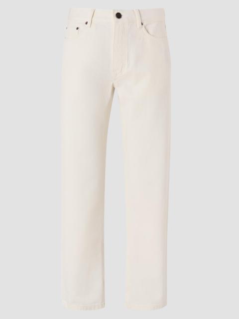 ZEGNA Men's Cotton Roccia Jeans - White