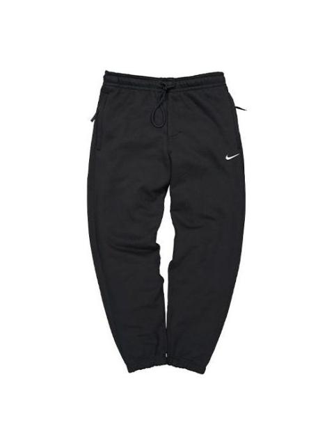Men's Nike Embroidered Logo Fleece Casual Sports Pants/Trousers/Joggers AV8279-010