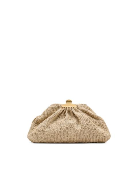 Marc Jacobs medium The Summer Glam woven clutch bag