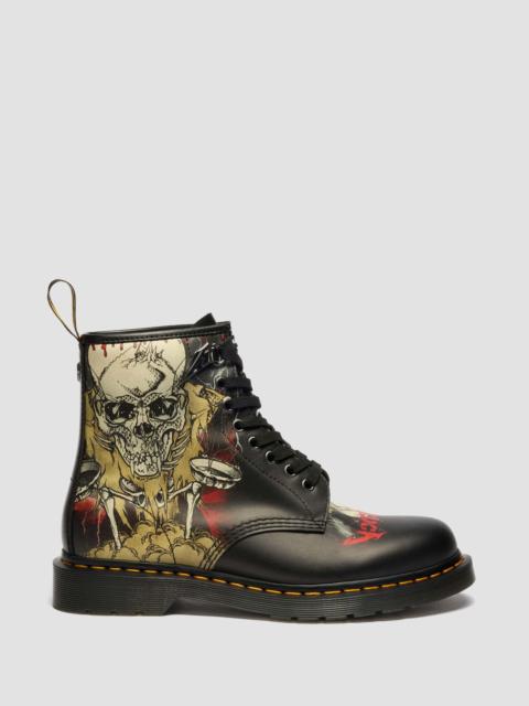Dr. Martens 1460 Metallica 8-Eye Smooth Leather Boots