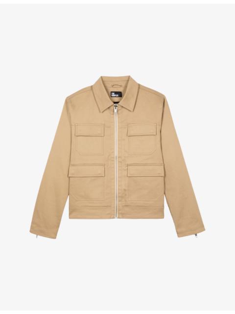 The Kooples Four-Pocket Stretch-Cotton Jacket