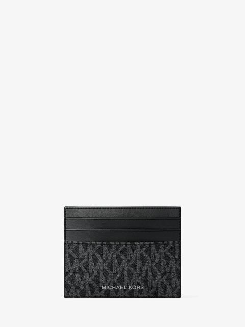 MICHAEL KORS Cooper Signature Logo Card Case
