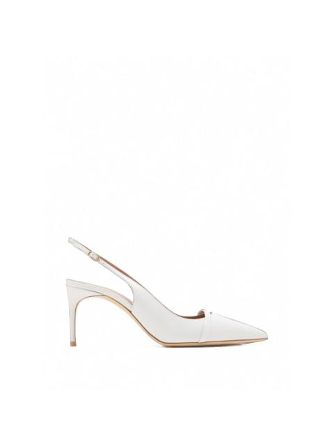 MALONE SOULIERS Schiffer leather slingback pumps