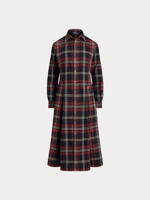 Polo Ralph Lauren Plaid Cotton Twill Shirtdress