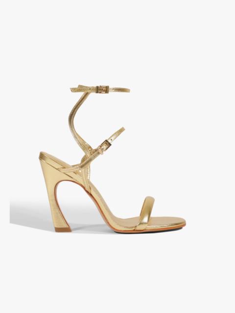 SCHUTZ Carly Leather Stiletto Sandal