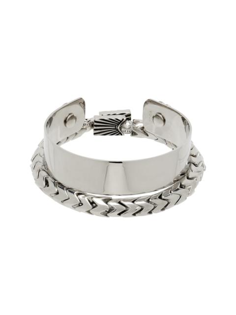 TOGA PULLA Metal Bangle Bracelets Set