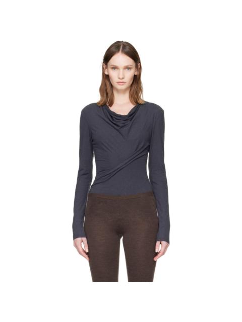 paloma wool Navy Junco Top