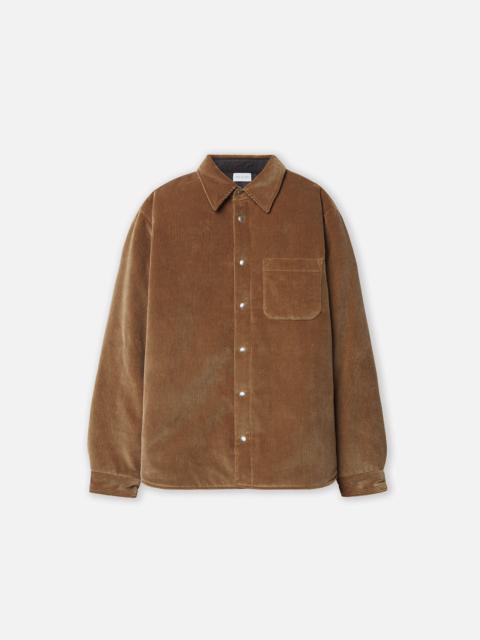 John Elliott CORDUROY PADDED OVERSHIRT