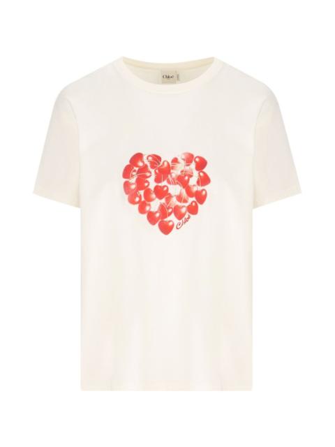 Chloé cherry-print T-shirt