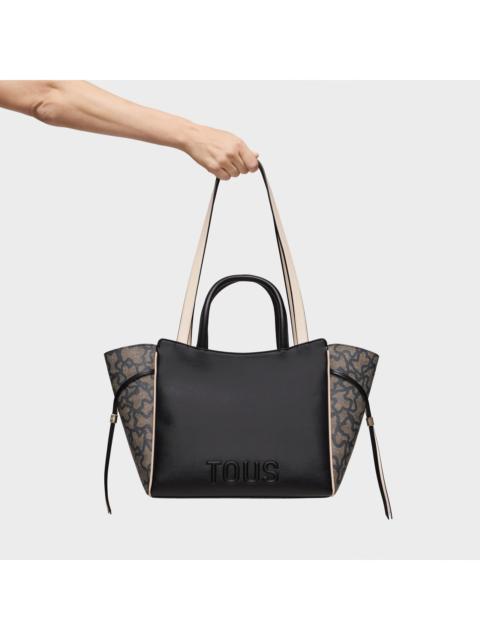 TOUS Medium black City bag Kaos Icon