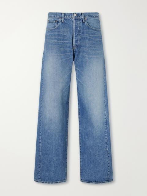 ssstein Deformation Panelled Wide-Leg Jeans