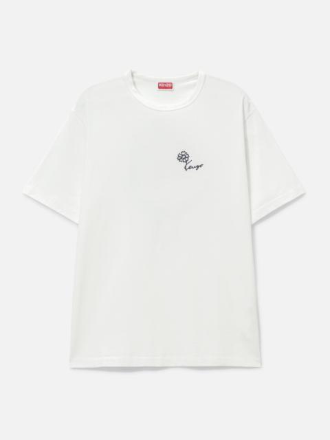 KENZO 'KENZO TULIP' EMBROIDERED T-SHIRT