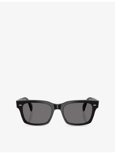 Oliver Peoples OV5332SU Ryce Square-Frame Acetate Sunglasses