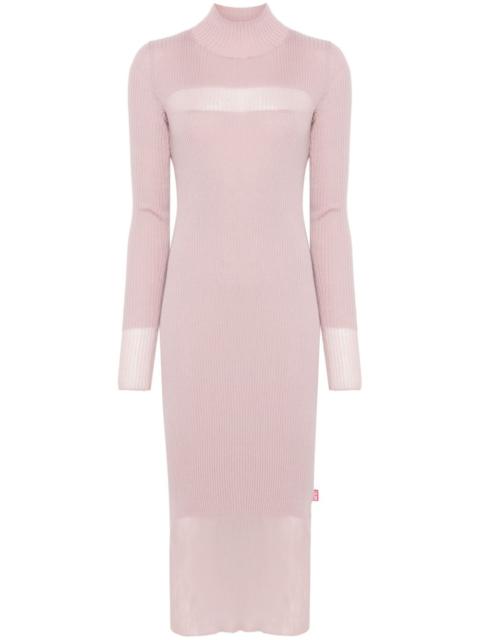 Diesel ribbed-knit midi dress